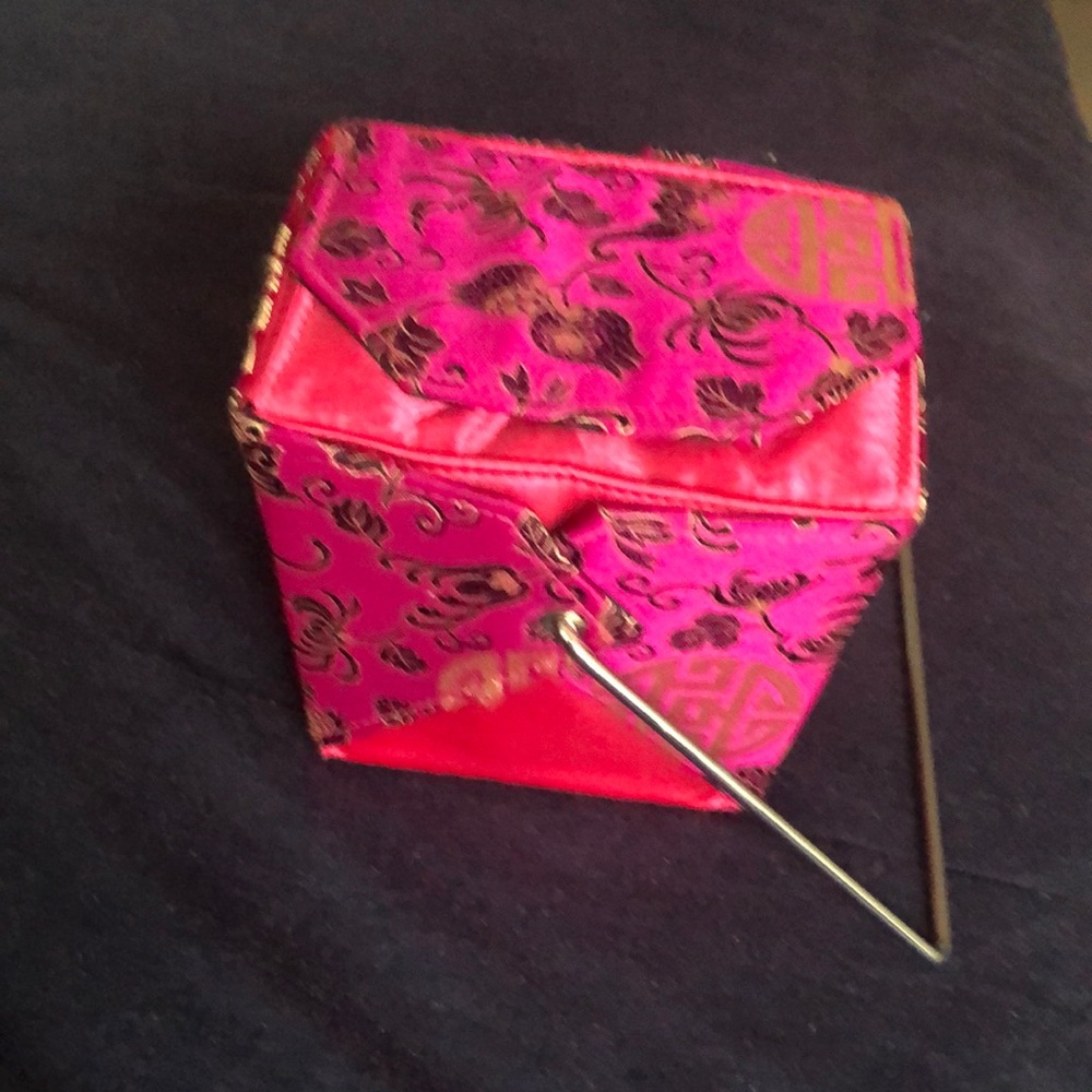 Floral Red Handbag